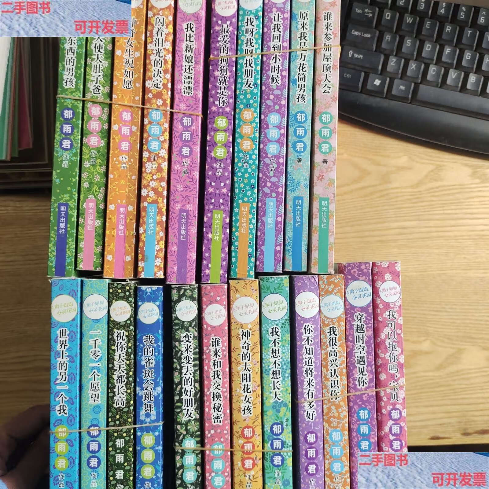 【二手9成新】辫子姐姐心灵花园:【22册合售】 /郁雨君 明天
