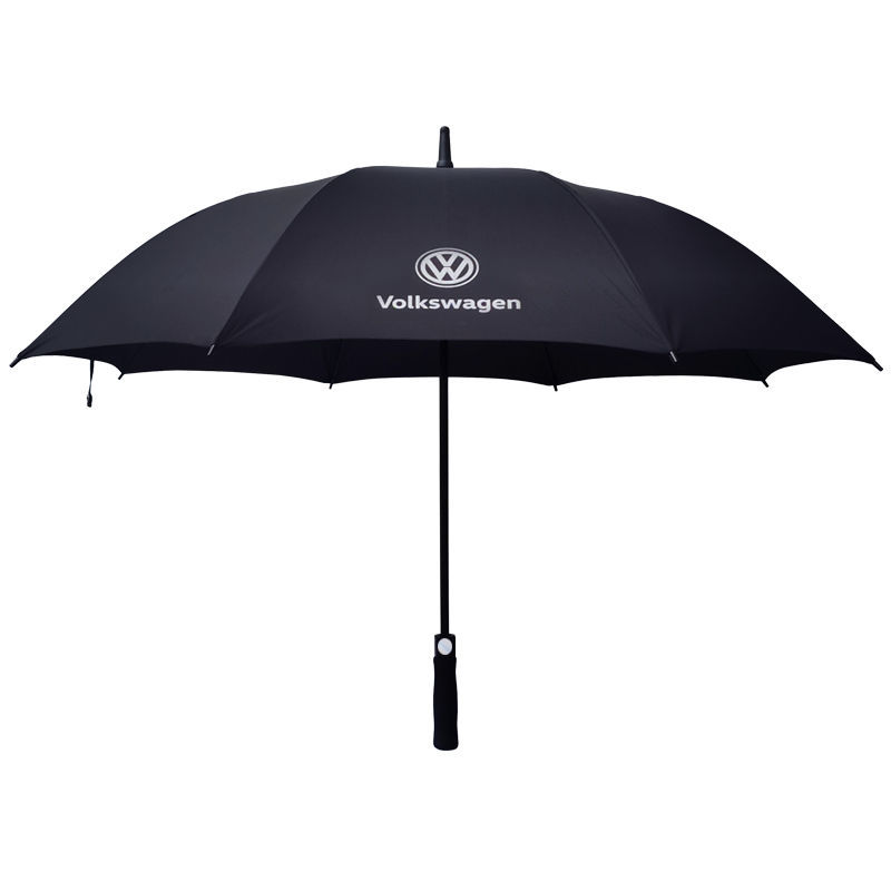 适用于大众雨伞原厂4s店专用汽车载高尔夫全自动折叠伞可定制做logo