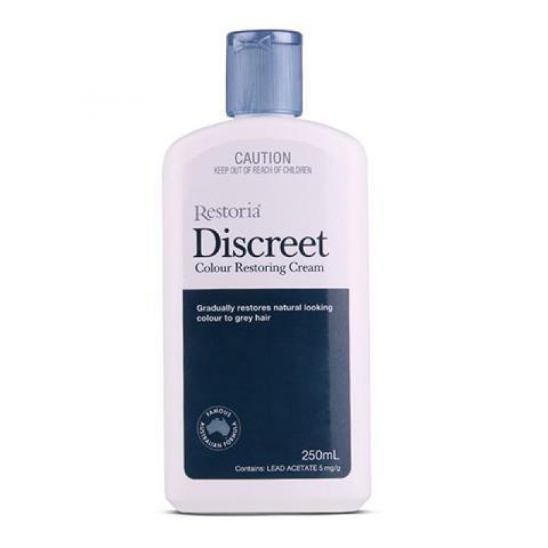 restoria澳洲  discreet黑发乌发还原乳黑发乳/洗发水 黑发乳 1瓶