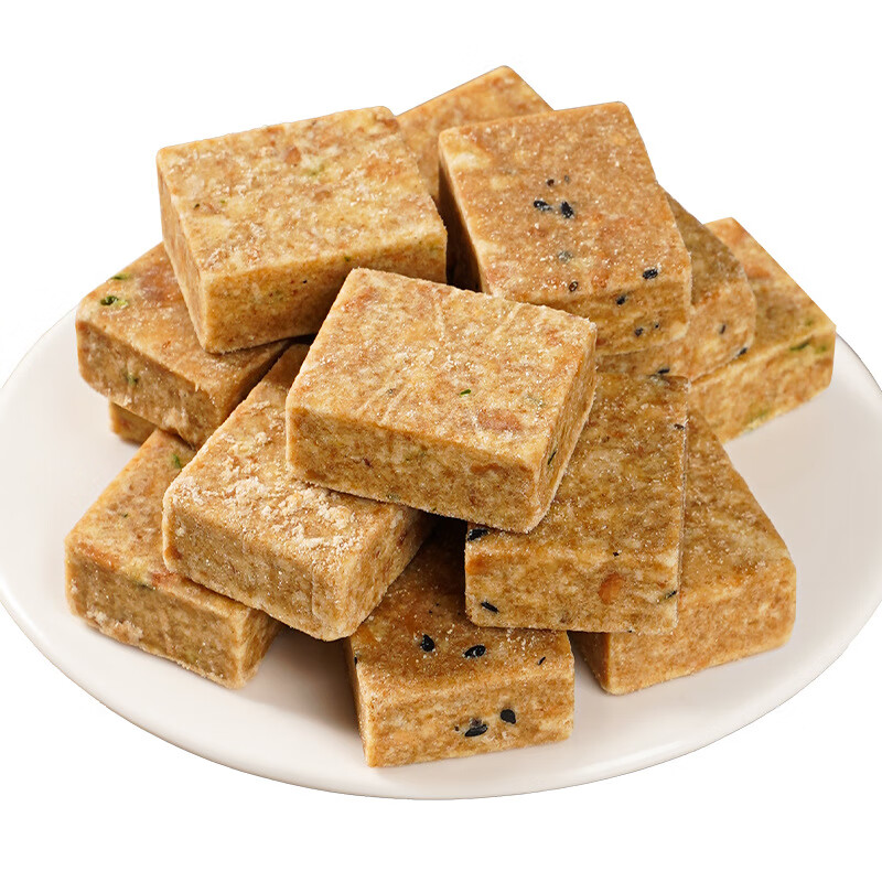 压缩饼干独立包装粗粮健身代餐零食休闲小吃学生早餐饱腹食品 木糖醇压缩饼干5包