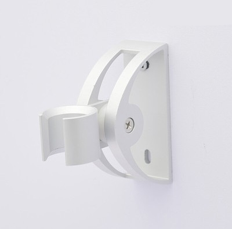 花洒底座花洒座配件花洒支架座花洒固定器 d款(孔距50-55mm)太空铝