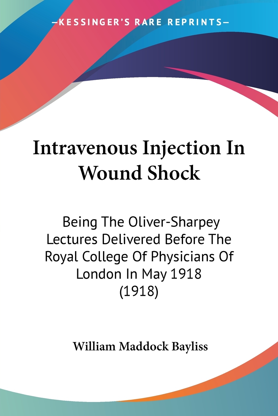 预售 按需印刷 intravenous injection in wound shock