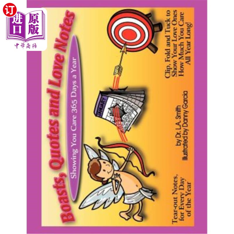 海外直订boasts, quotes, and love notes: showing you care 365