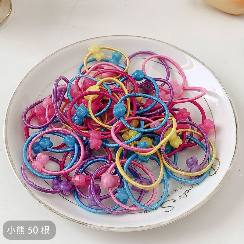 jewelry不伤发头绳发圈儿童日系网红发绳女童高弹力扎头发小皮筋发饰