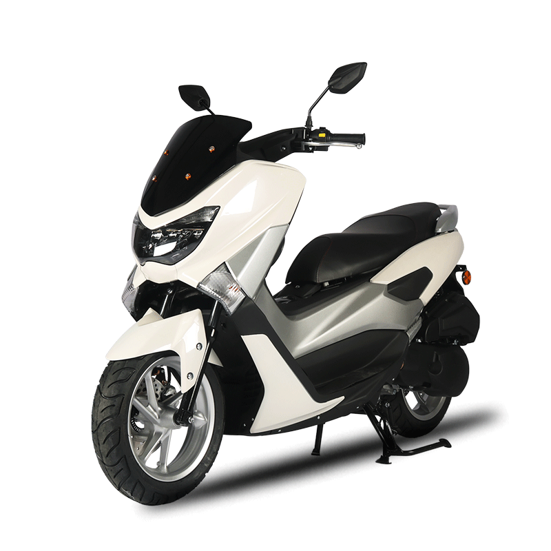 猛士nmax150cc国四踏板车雅马哈款摩托车燃油电喷可上牌新款 玉石白