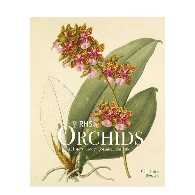 【现货】rhs orchids,皇家园艺协会:兰花 插画图鉴 英文进口原版