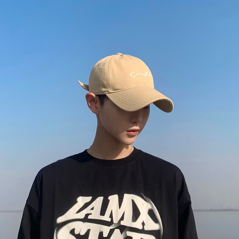 lmvxrm大头围帽子男士鸭舌帽男鸭嘴帽男生潮牌夏季棒球帽加宽新款男款