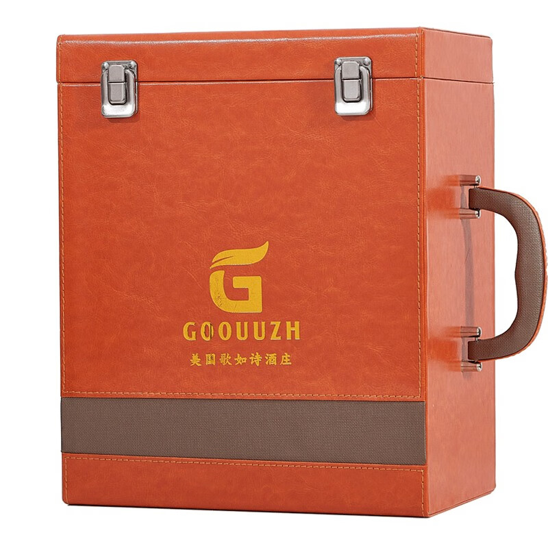 歌如诗（GOOUUZH）美国加州原瓶进口金仙粉黛干红葡萄酒 中秋礼盒装 整箱装 750ml *6瓶 礼盒装
