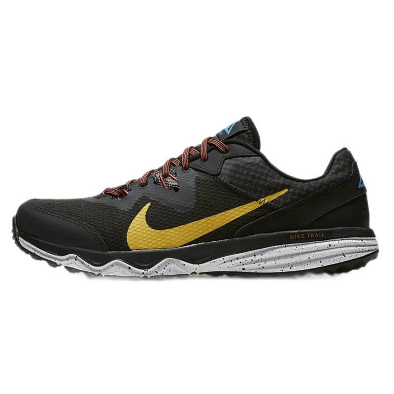 耐克Nike Juniper Trail 户外越野防滑 多地形 男士运动跑步鞋时尚运动鞋 黑色黄标CW3808-005 41码/US8