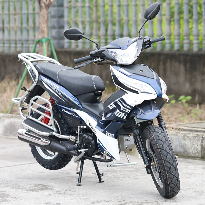 雅马哈125弯梁摩托车,雅马哈弯梁 弯梁车125cc电喷宽胎街车跑车国产2轮助力机车雅马哈踏板摩托车燃油车