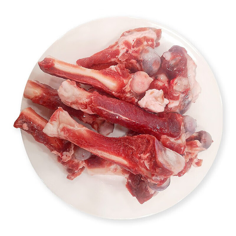 伯贤 羊棒骨新鲜吸骨髓内蒙羊筒骨羊骨头熬汤羊腿骨棒 3斤装羊骨头