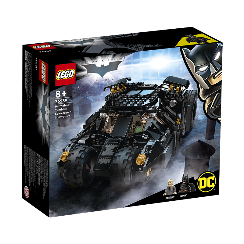 乐高(LEGO)积木 超级英雄系列 76239 蝙蝠战车:决战稻草人 8岁+ 儿童玩具 DC漫画 六一儿童节礼物 239元