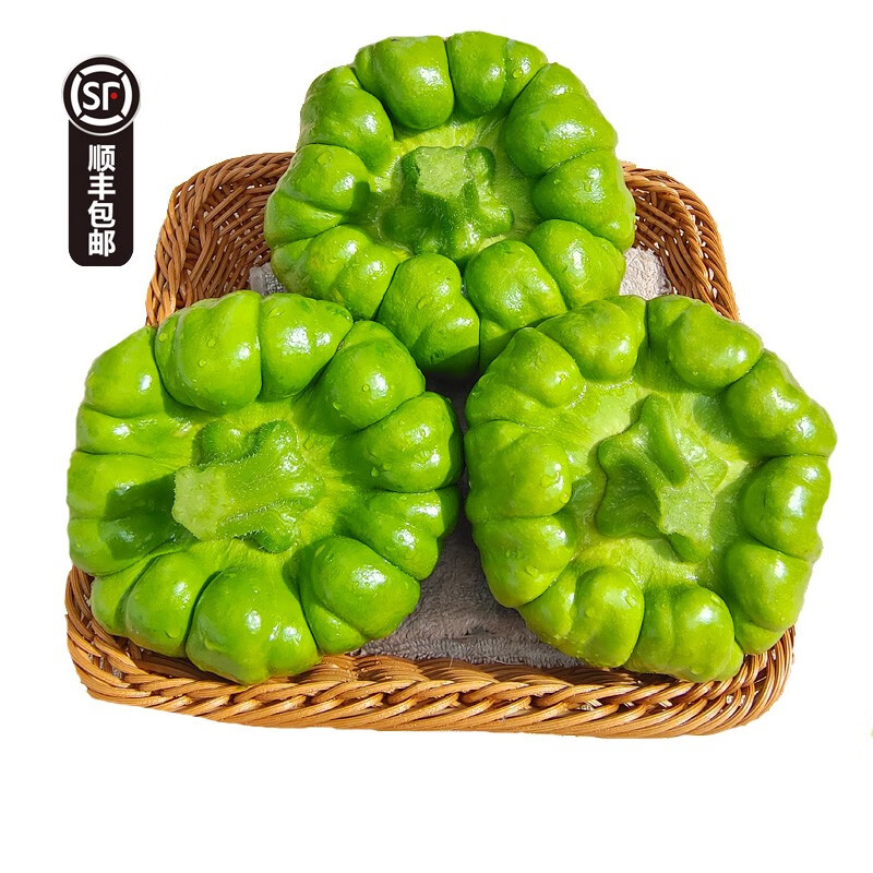 云南姜柄瓜 新鲜小麦瓜 嫩南瓜小绿瓜 顺丰 5斤