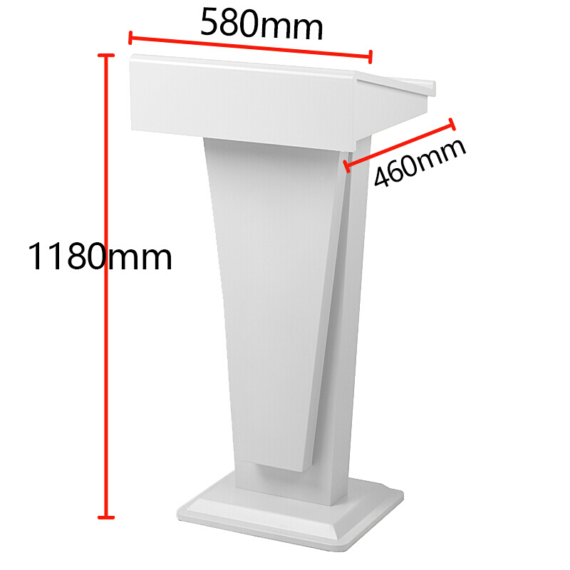 顾亲  会议讲台桌演讲台发言台简约现代导购台接待台迎宾台白色餐厅小型 DT-41白色 钢木使用感如何?