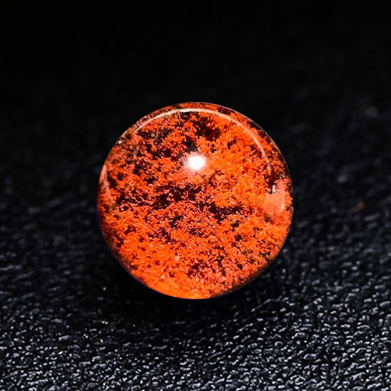 snqp7a级红幽灵散珠 聚宝盆无孔吊坠单珠diy水晶多宝手链项链配 7a