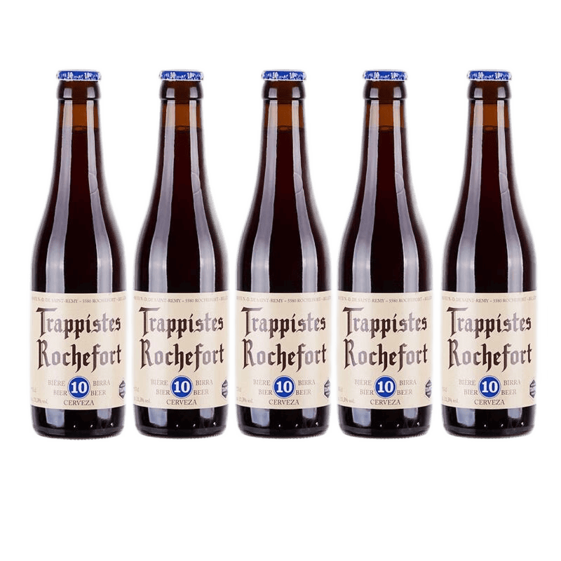 罗斯福（Rochefort）比利时原装进口啤酒 修道院精酿啤酒 罗斯福10号 330mL 5瓶