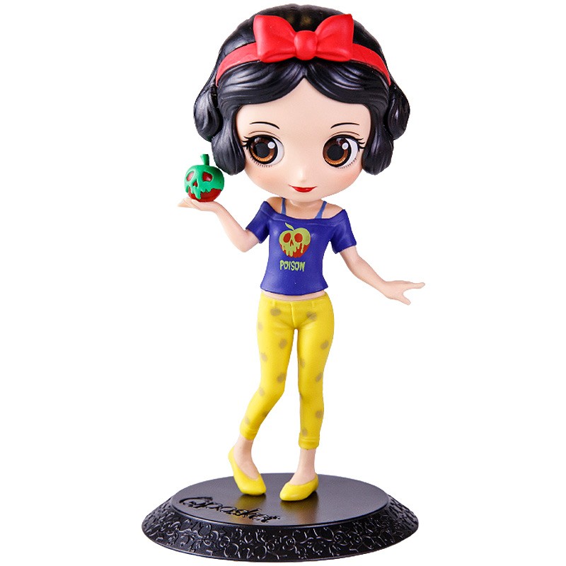 迪卡通周边士尼模型收藏摆件女孩生日礼物便服版 白雪公主(a)16646