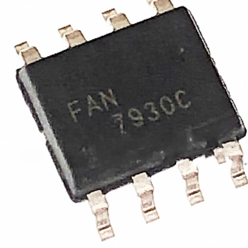 扑哩扑剌fan7930/fan7930c电源芯片p8脚贴片 7930c贴 5只