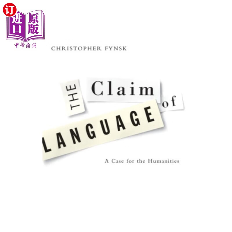海外直订Claim Of Language 说的语言 pdf格式下载