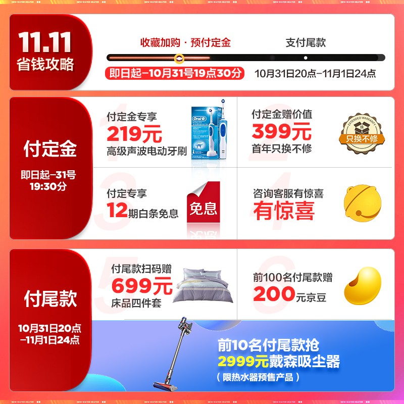 海尔（Haier）空间大师50升电热水器3300W瞬热纤薄双胆扁桶镁棒免更换智能云杀菌 EC5003-BOOK(U1)以旧换新