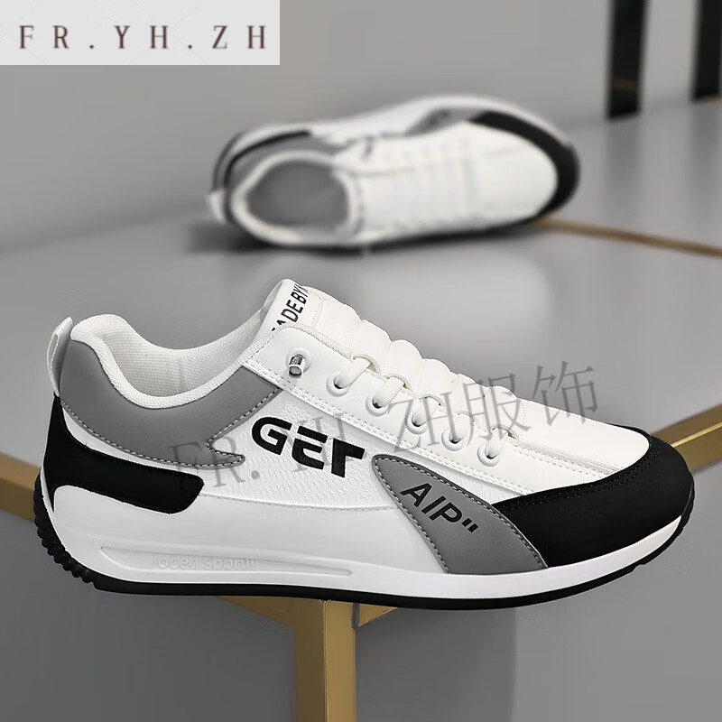 zh灵笃帕拉鞋斑马优品男鞋软底缓震鞋2024新款男士时尚休闲鞋子 [升级