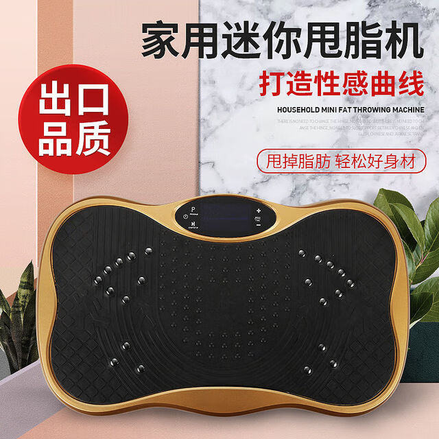 【现货现发】迷你家用甩脂机抖抖机懒人塑身机有氧运动器材健身美体器材卡尼拉 B款甩脂机抖抖机