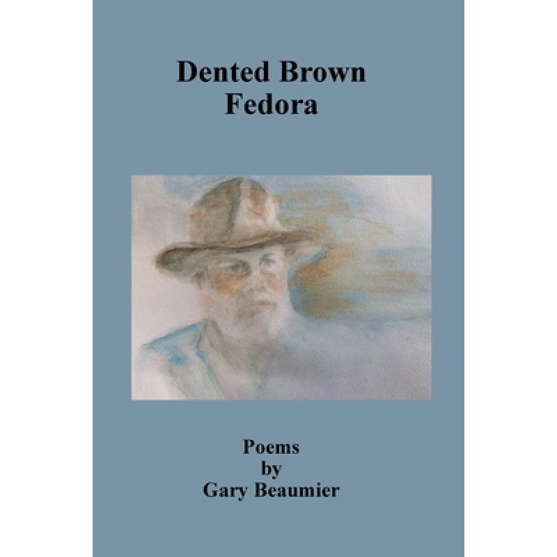预订 dented brown fedora