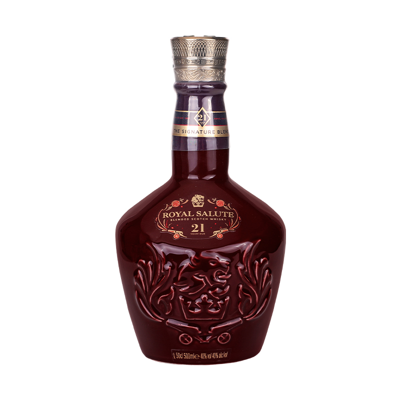 皇家礼炮(Royal Salute)21年苏格兰调和型威士忌洋酒 500ml亮点礼盒限量款中秋送礼主图5