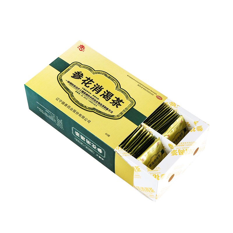 德善 参花消渴茶3g*60袋 滋阴补肾 益气生津
