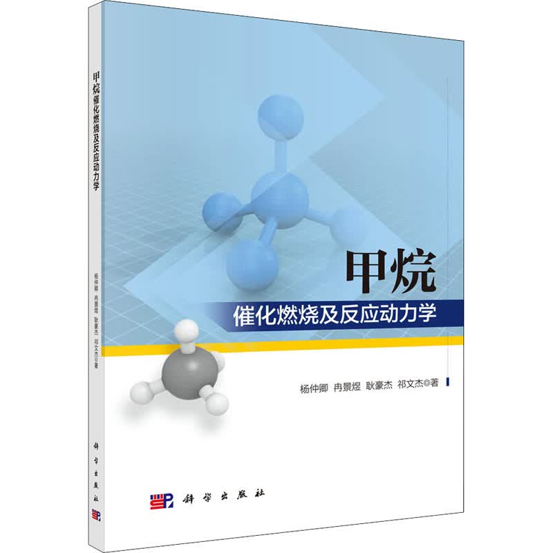 甲烷催化燃烧及反应动力学 图书