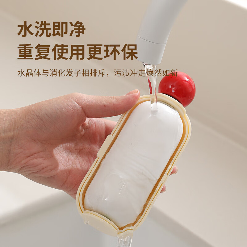 暖居客粘毛器可水洗滚筒旅行便携清洁神器不伤衣刮毛器除毛刷去毛器 白色