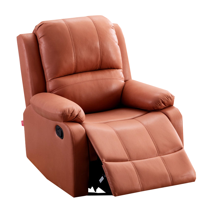 太空舱 头等沙发单人按摩椅子懒人电脑电动多功能躺椅美甲布艺 新咖啡科技布 电动坐躺-角度可锁定