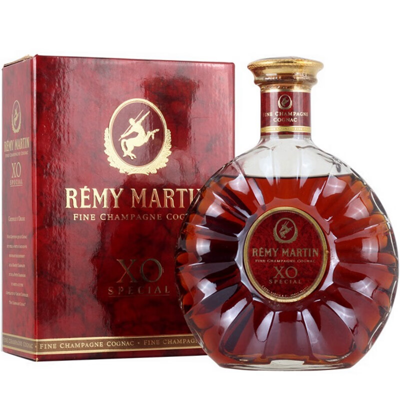 拿破仑法国进口洋酒人头马remy martin干邑白兰地 90年代xo小花 700ml