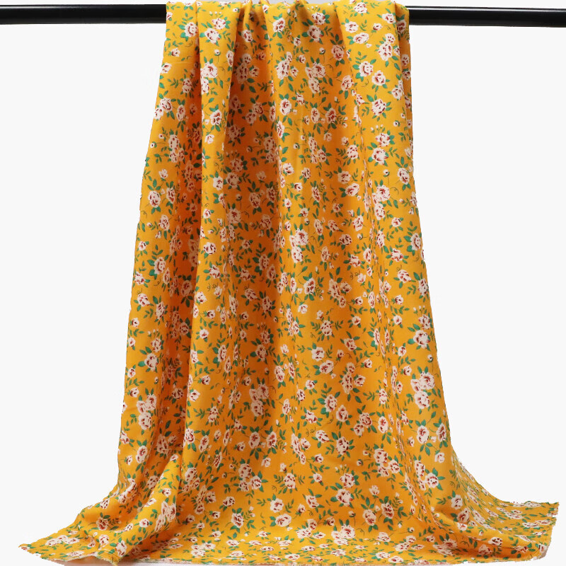 秋·比特碎花布 雪纺碎花布料面料夏季不透垂感连衣裙服装衬衫裤弹力