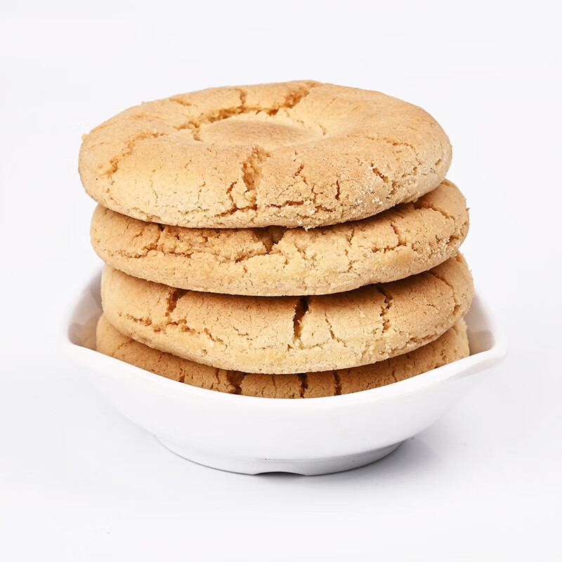 新食道江西特产乐平安牌桃酥王1000克礼盒装年货送长辈老人原味糕点