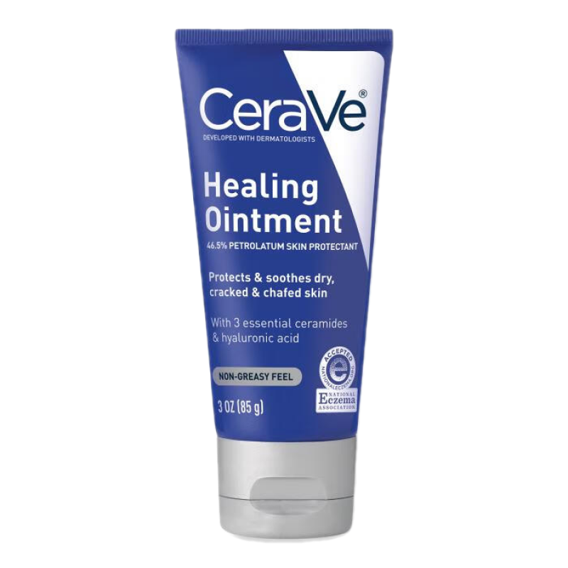 适乐肤（CeraVe）皮肤修复软膏保护和缓解擦伤干裂或龟裂皮肤光滑嫩肤滋润保湿 NO COLOR 3.0oz