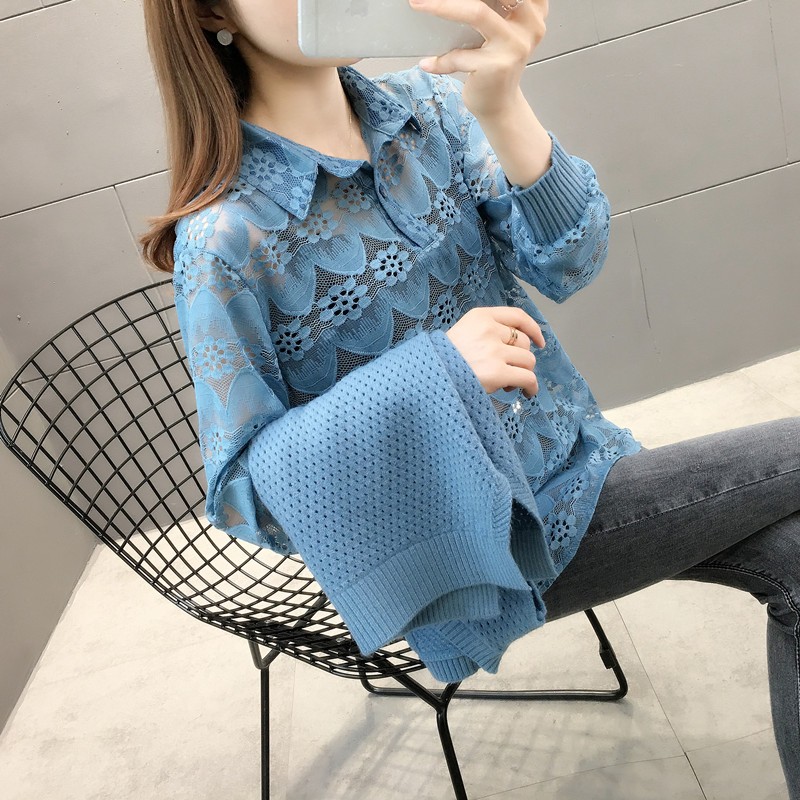 香影芬针织衫女套头两件装毛衣女秋季新款打底衫女洋气内搭马夹女外套 黑色 3XL (建议135-150斤)