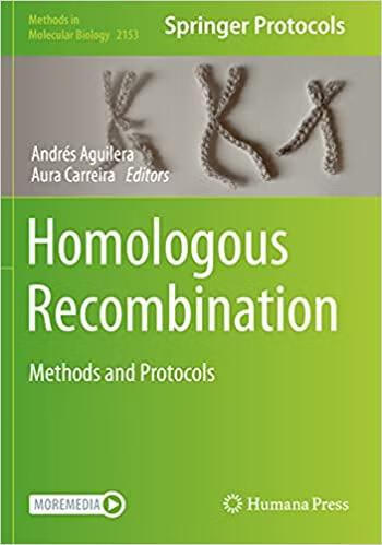 预订homologous recombination: methods and protocols