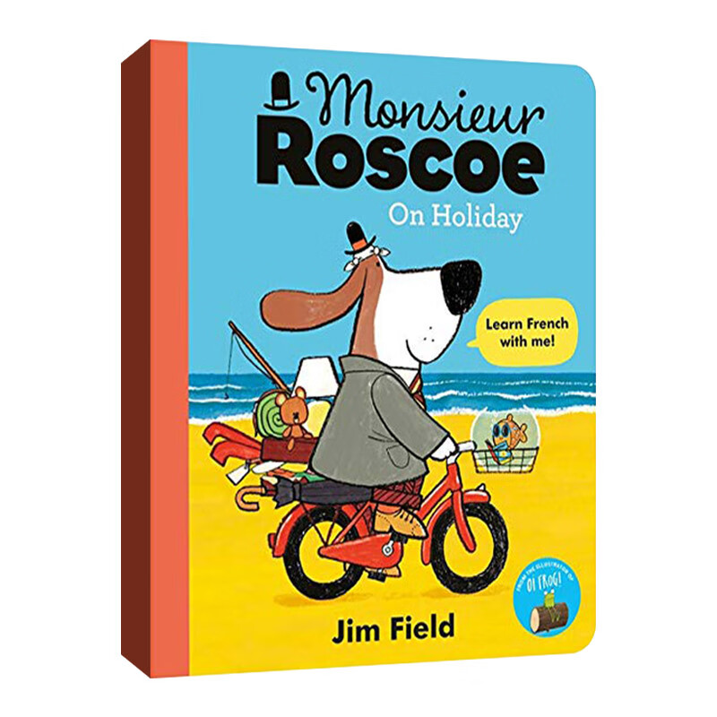 进口原版绘本 monsieur roscoe on holiday 罗斯科先生在度假 英文版