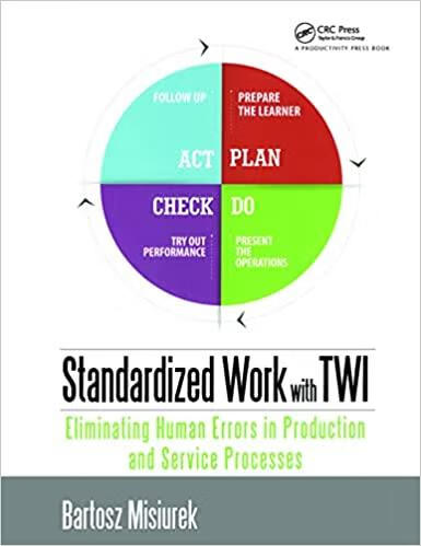 预订 standardized work with twi: eliminating human errors in
