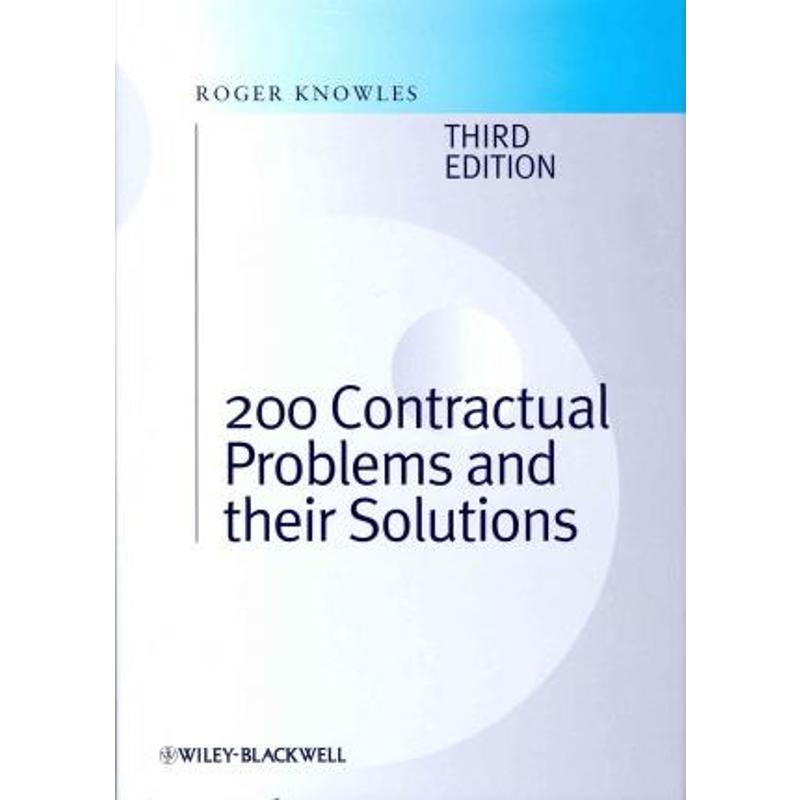 预订200 contractual problems and their solutions