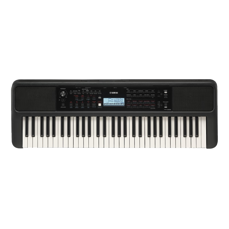 雅馬哈（YAMAHA）電子琴PSR-F52/E383初學入門61鍵成人兒童演奏教學練習考級琴373 PSR-E383官方標配+全套配件