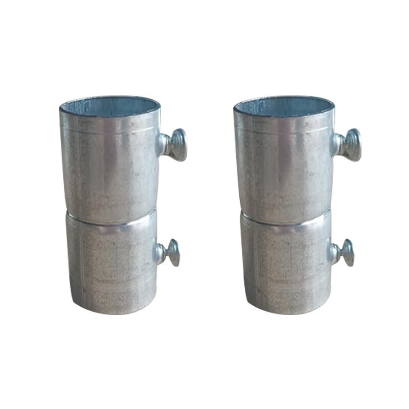 润宏工品  jdg/kbg镀锌穿线管接头 金属线管焊接钢管配件直接对接 50*