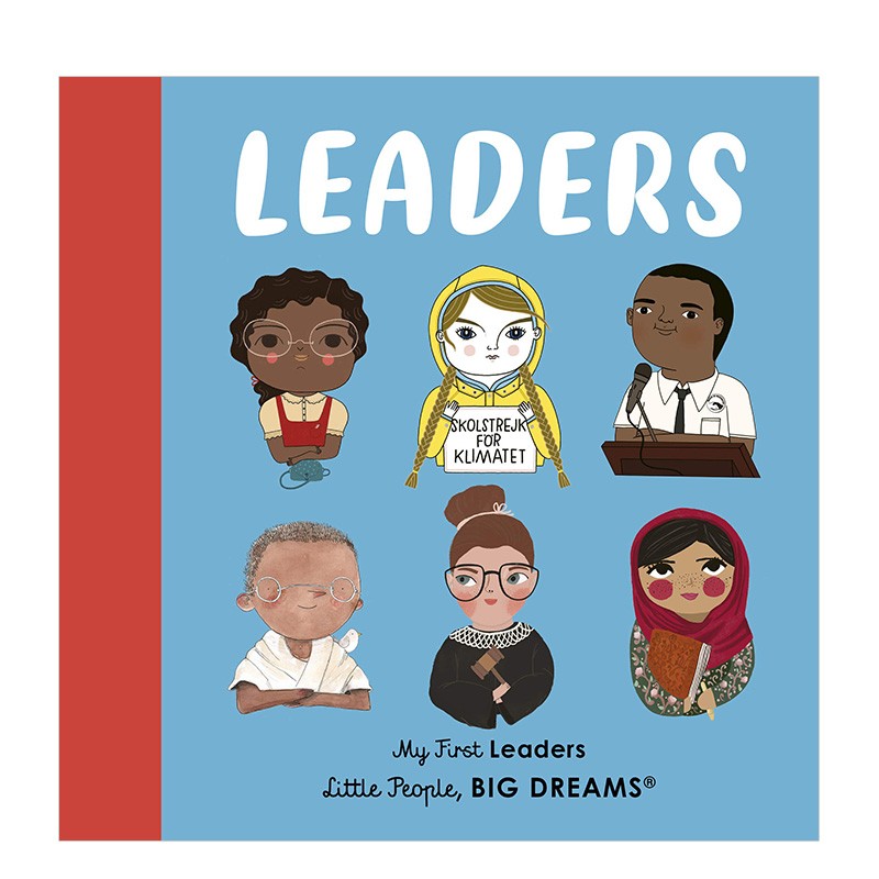 【现货】【小人物,大梦想】领袖leaders 杰出名人故事合集纸板绘本