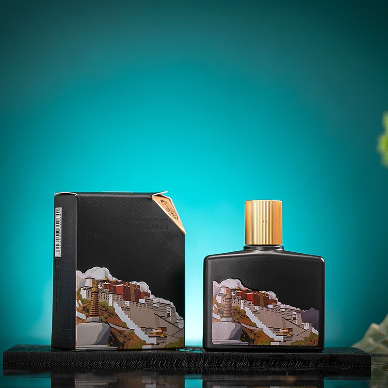 天佑德青稞酒阿拉嘉宝小黑瓶藏秘 清香型白酒（新老包装随机发） 52度 125mL 1瓶 裸瓶 八款随机发