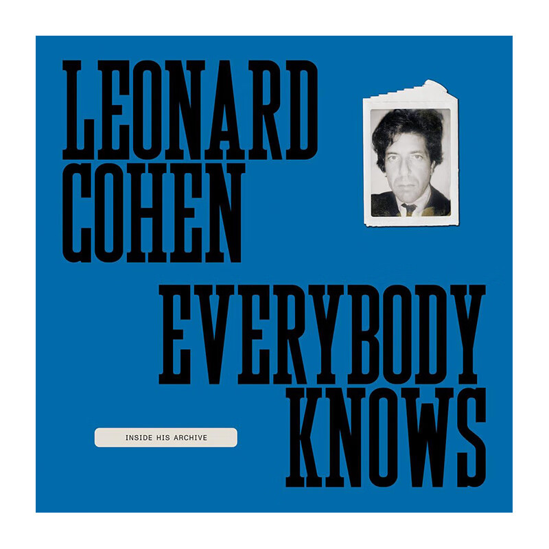 每个人都知道 leonard cohen: everybody knows 原版英文艺术画册画集