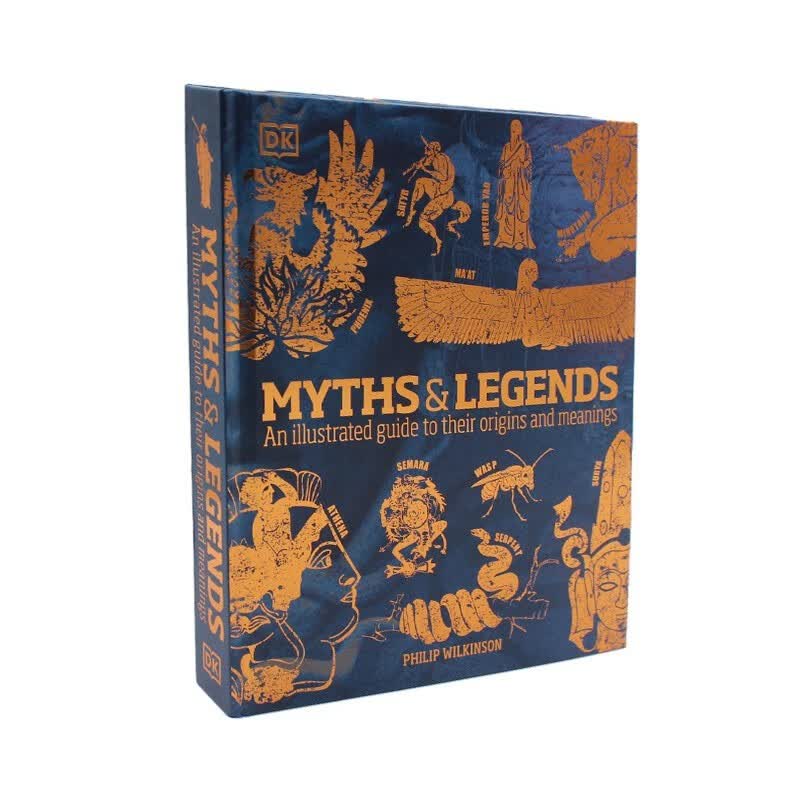 正版现货 DK百科Myths & Legends 神话和传说的起源和意义图解指南 英文原版进口精装本 探索世界上最伟大神话和传说书籍畅销书