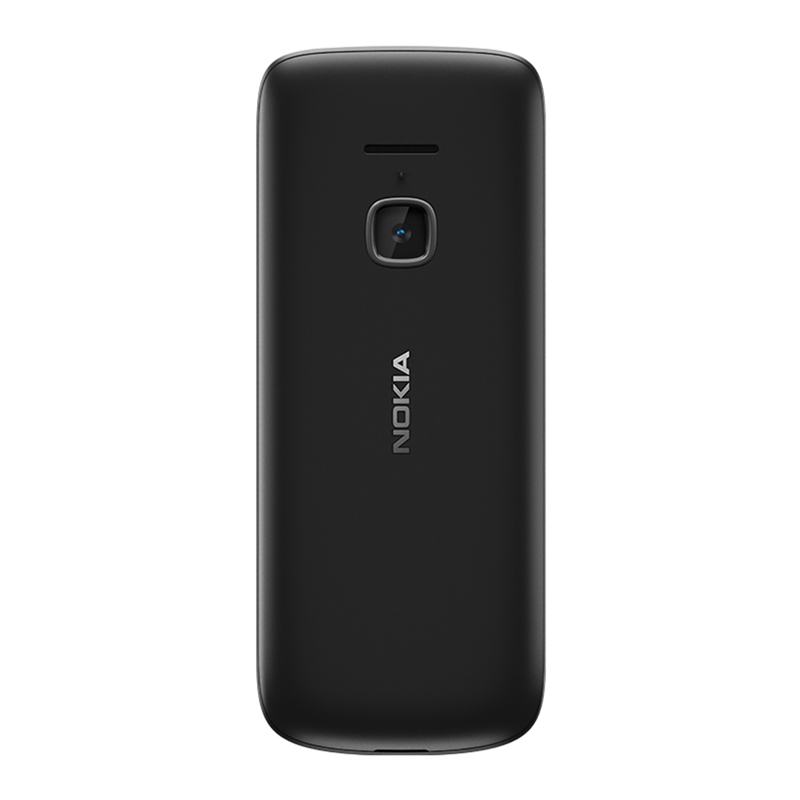 诺基亚 NOKIA 225 4G支付版 移动联通电信三网4G 黑色 直板按键 双卡双待 备用功能机 老人老年手机 学生机