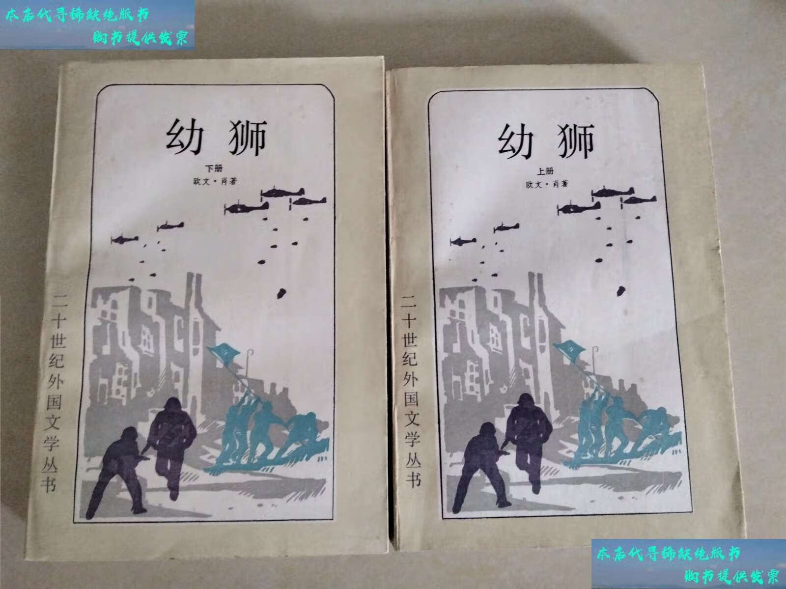 【二手书9成新】二十世纪外国文学丛书《幼狮》(上下) /欧文·肖