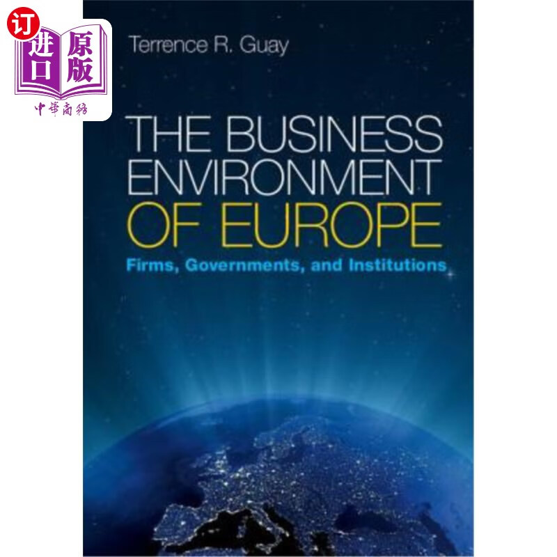 海外直订the business environment of europe 欧洲的商业环境:企业